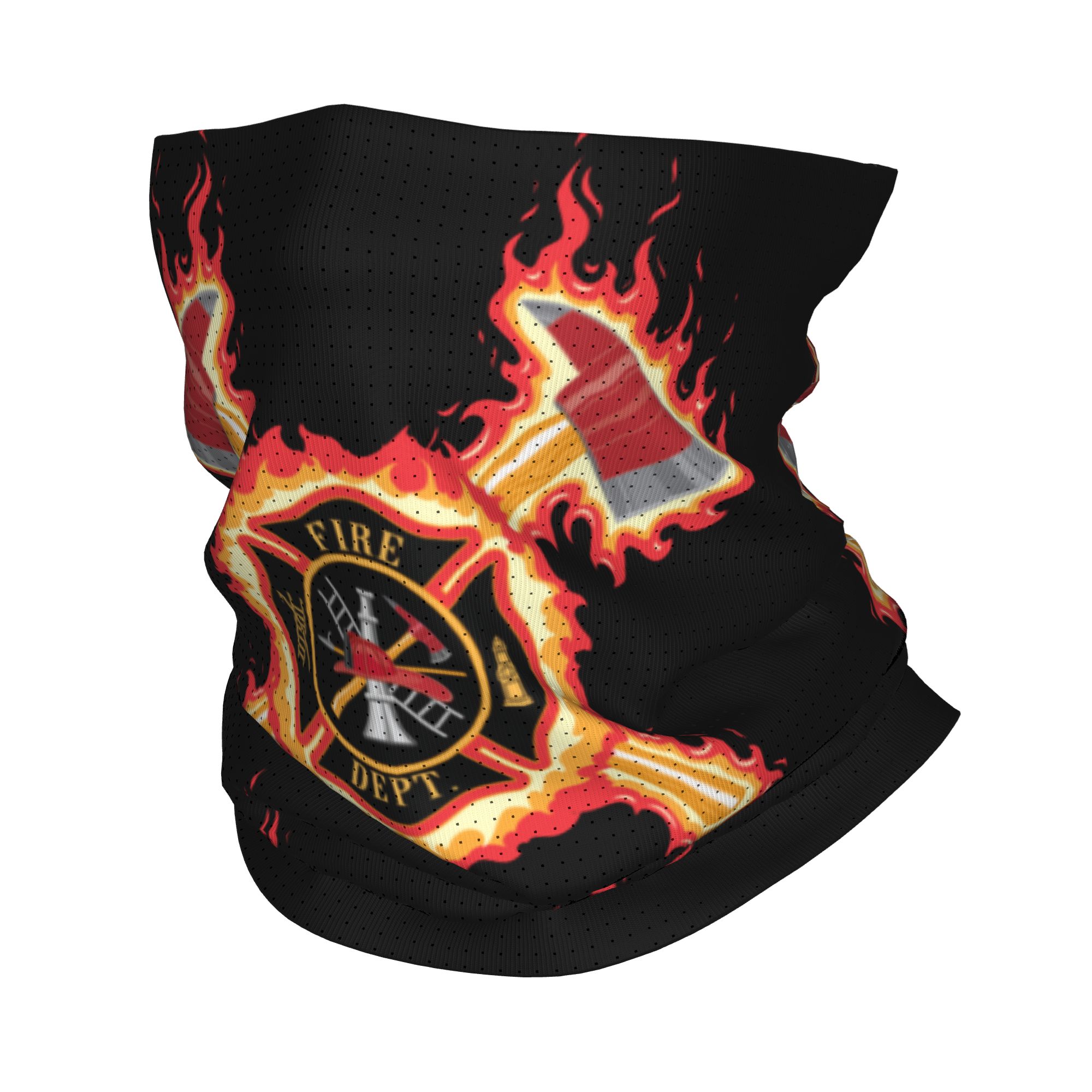 Neck Gaiter Face Cover - Pañuelo Multifuncional Personalizado para Bomberos, Calentador