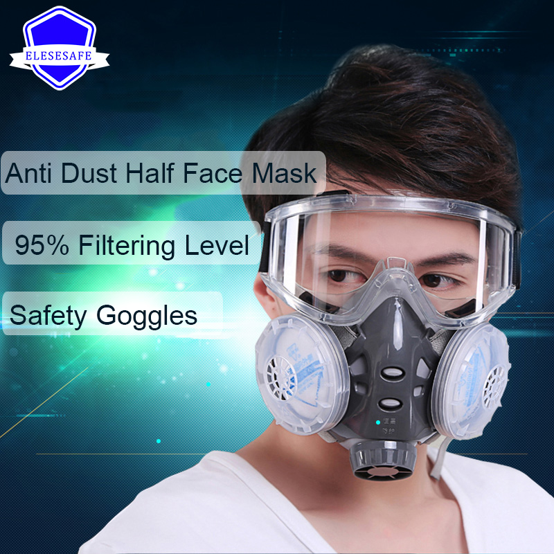 Nueva máscara antipolvo, respi - Dust Mask Construction reseña y precio