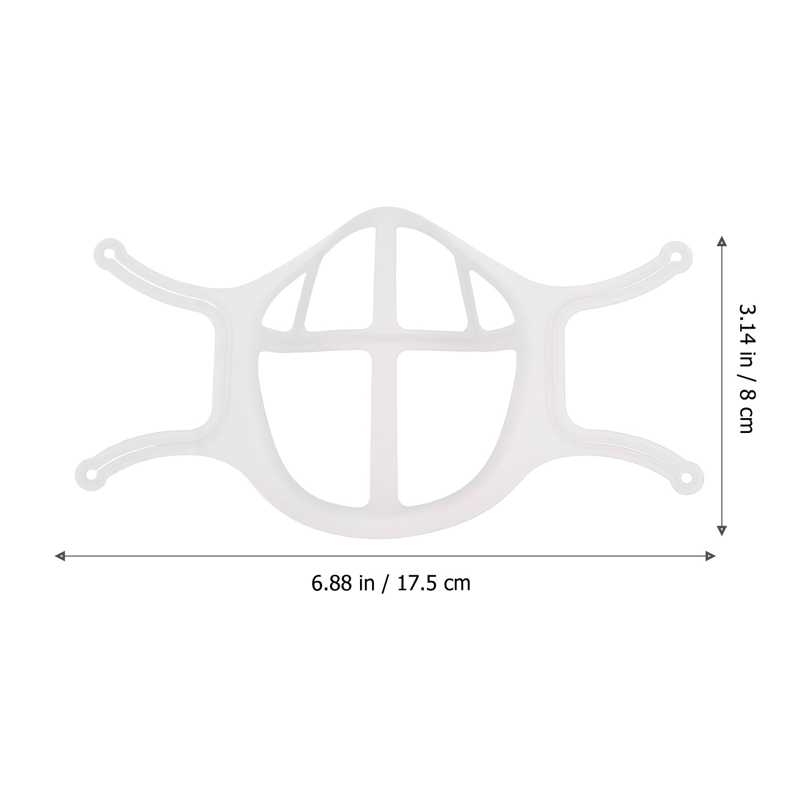 5 piezas de soporte interior p - Silicone Mask Bracket reseña y precio