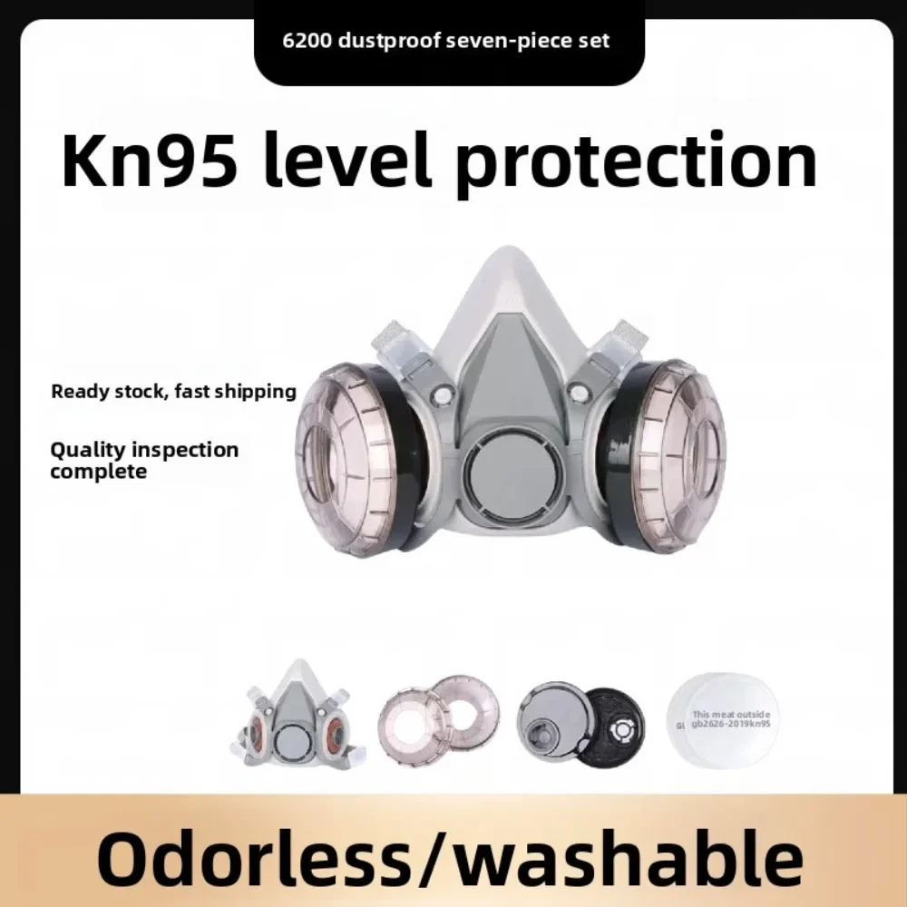 Respirador de media cara 6200  - Respirator Half Face reseña y precio