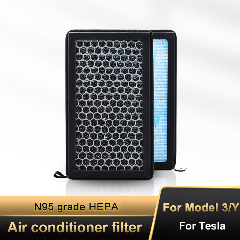 2 uds para Tesla Model 3 Model - Filter Replacement N95 reseña y precio