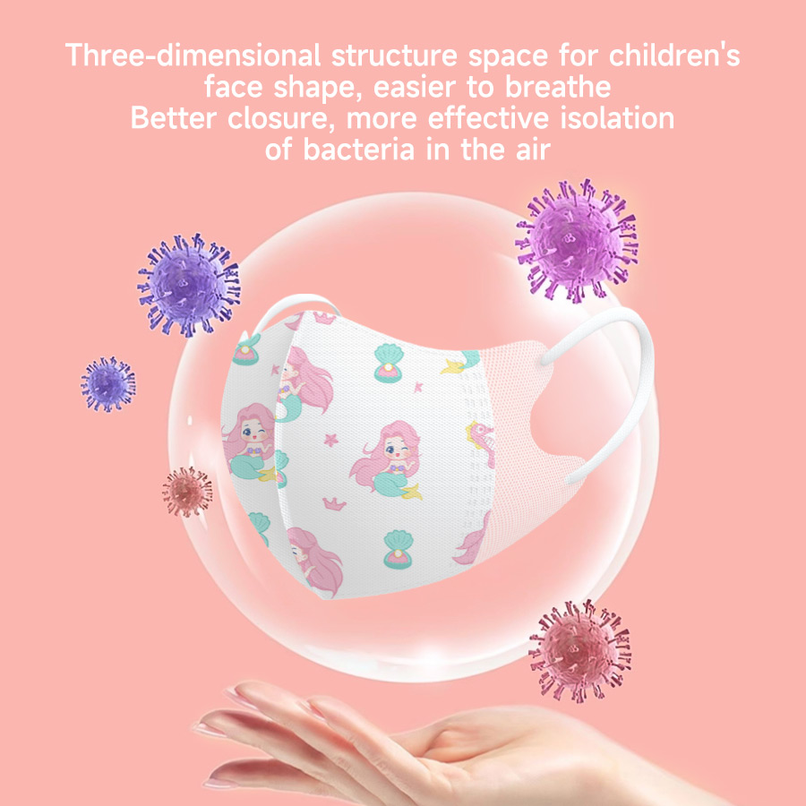 30 Uds. Mascarilla facial 3D d - Kids Face Mask reseña y precio